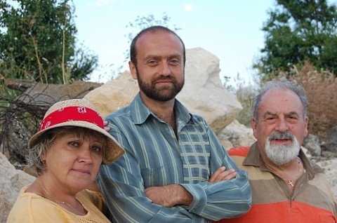 Agigea, 6 iulie 2008, împreună cu Gheorghe Mustaţă şi Mariana Mustaţă.