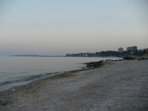 Plaja din Agigea, 2008.